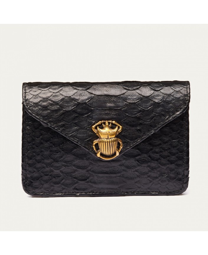 Porte cartes python alex noir - Claris virot 2