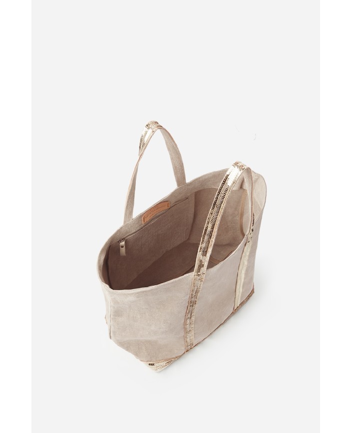Cabas l porte epaule lin sable - Vanessa bruno