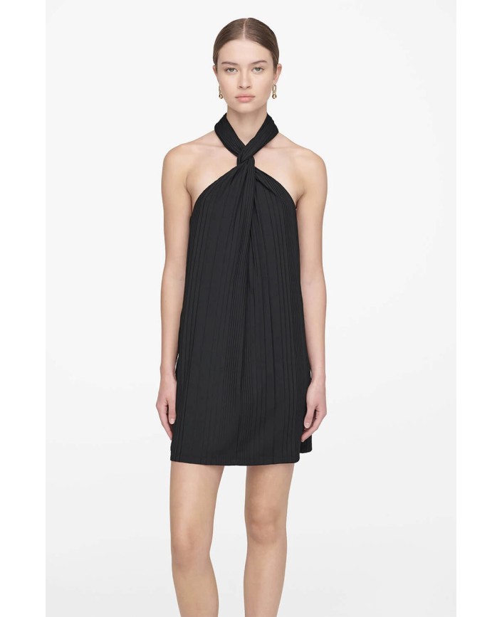 Robe jesse plissee noire - Anine bing