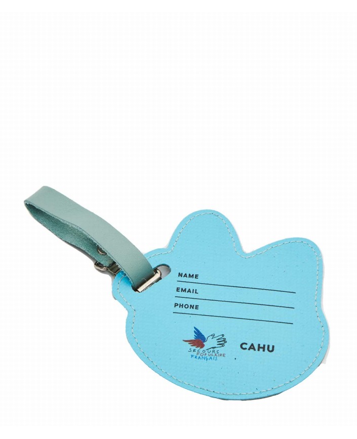 Etiquette a bagages chat - Cahu 2