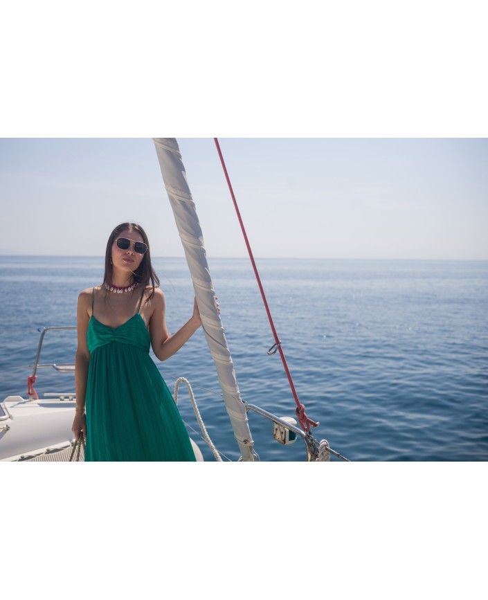 Collier fushia coquillages - The shell dealer