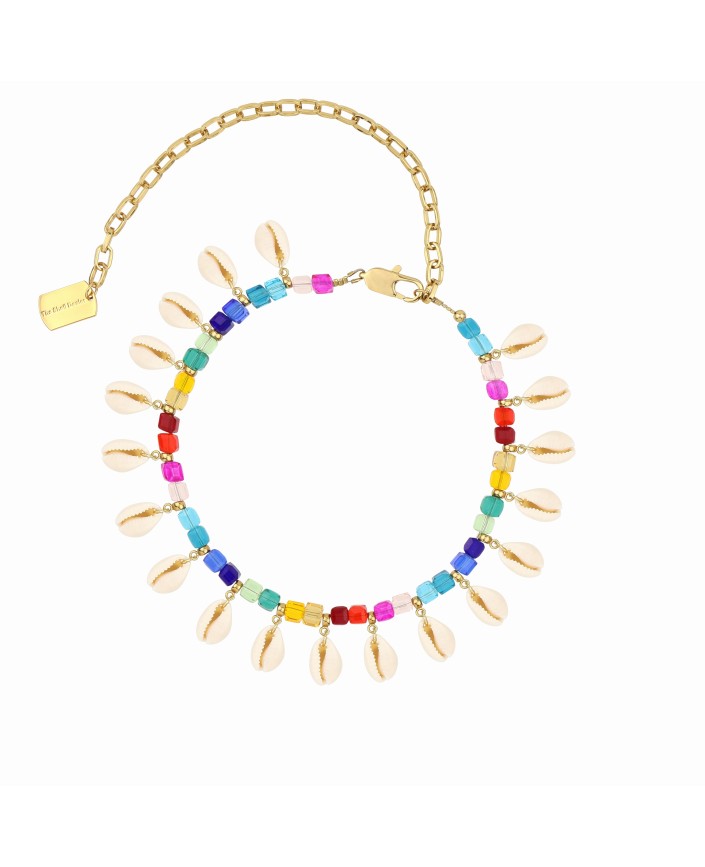 Collier  coquillages perles - The shell dealer