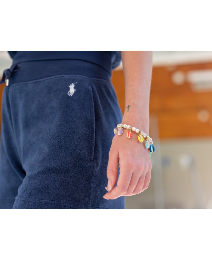 Bracelet perles coquillages - The shell dealer