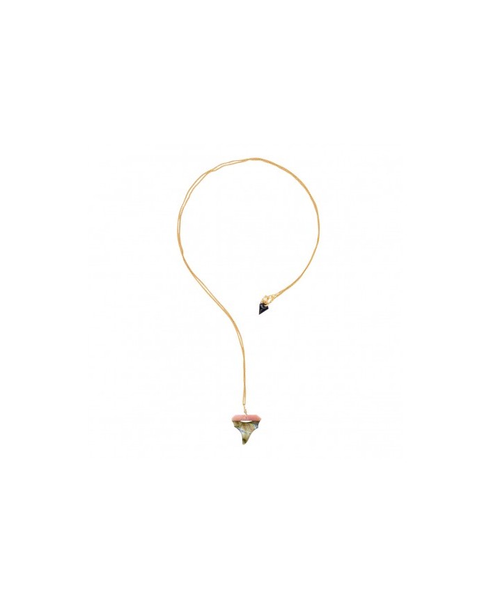 Collier shark opale rose - Mon precieux 2