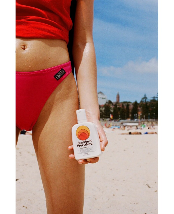 Creme solaire spf 50+ - Standard procedure