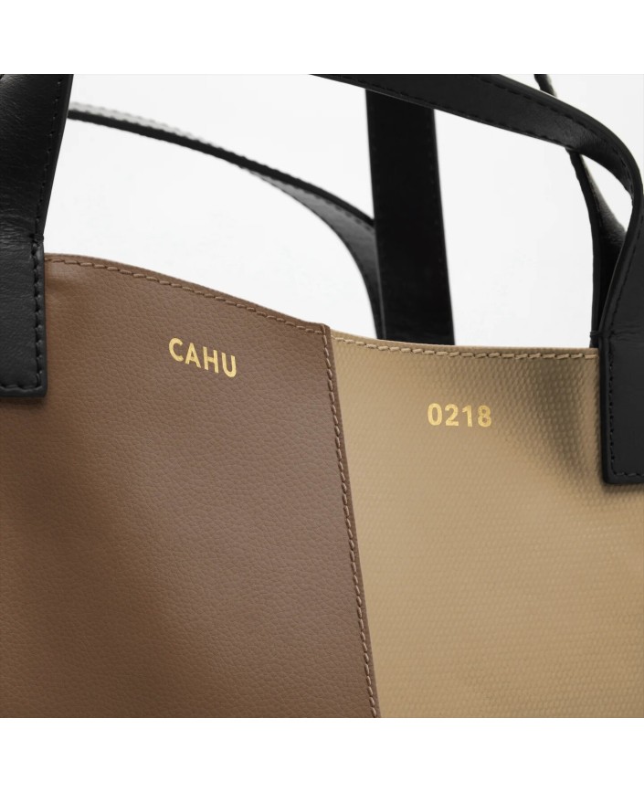 Cabas le pratique  cuir small - Cahu