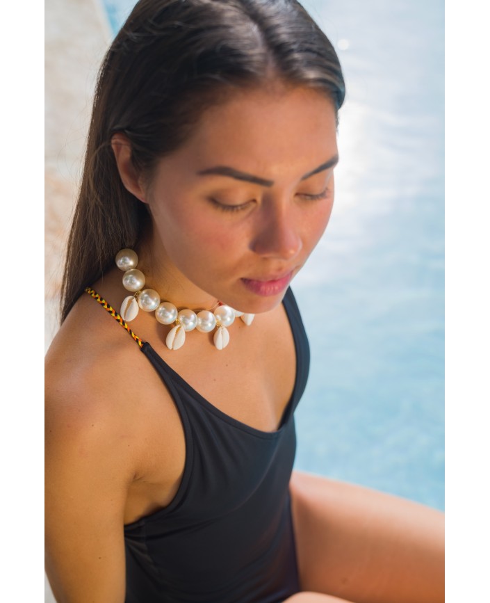 Collier coquillages natural - The shell dealer