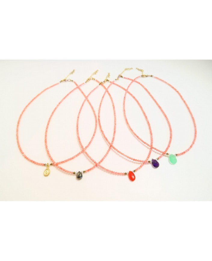 Collier josephine corail - Ata-i 2