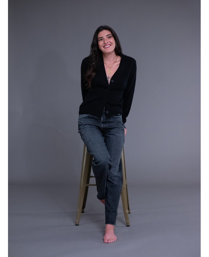 Cardigan sara noir - Kujten 2