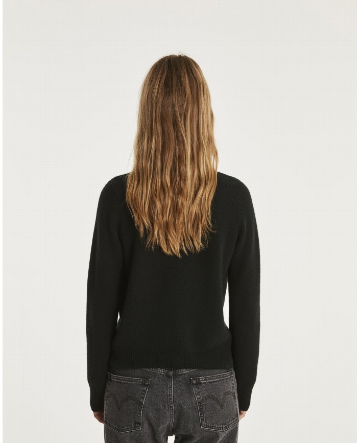 Cardigan sara noir - Kujten