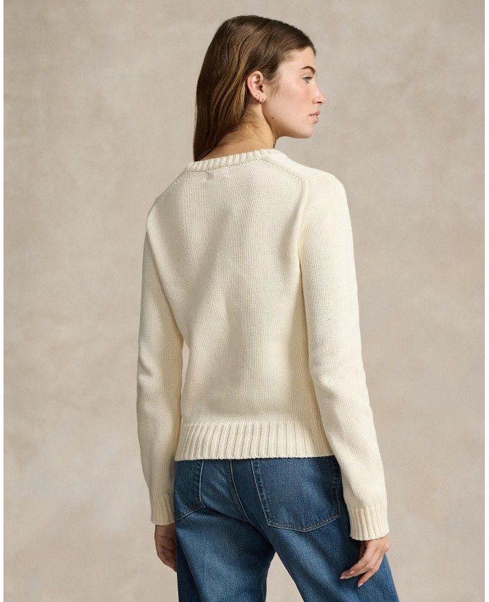 Pull flag creme - Ralph lauren