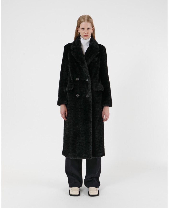 Manteau astrid noir - Apparis 2