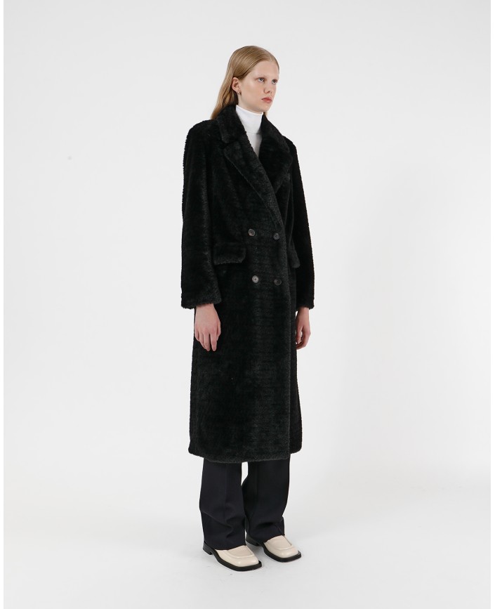 Manteau astrid noir - Apparis