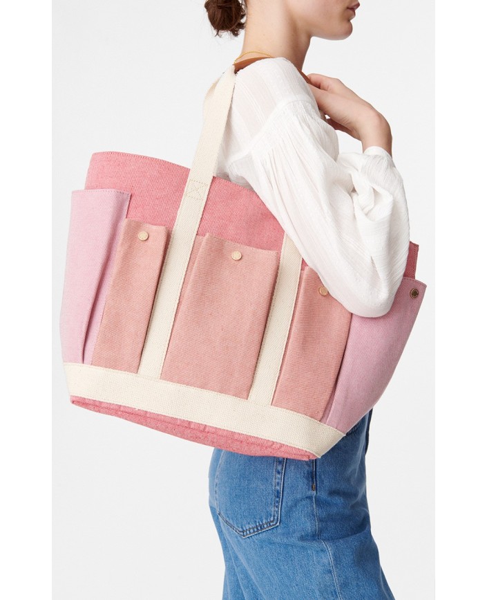 Cabas multipoche rose - Vanessa bruno