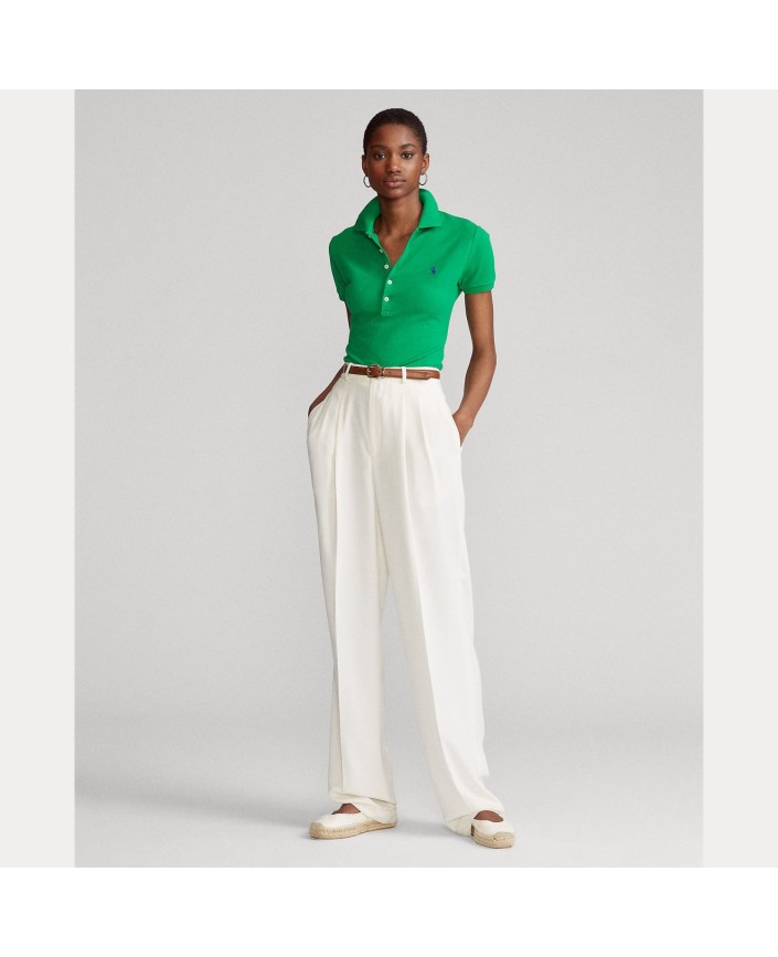 Polo julie slim billiard vert - Ralph lauren
