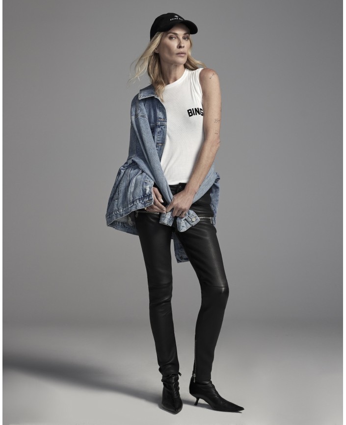 Pantalon remy cuir black - Anine bing 2