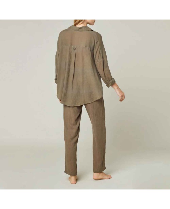 Chemise hanalei kaki - Maison saint julien 2