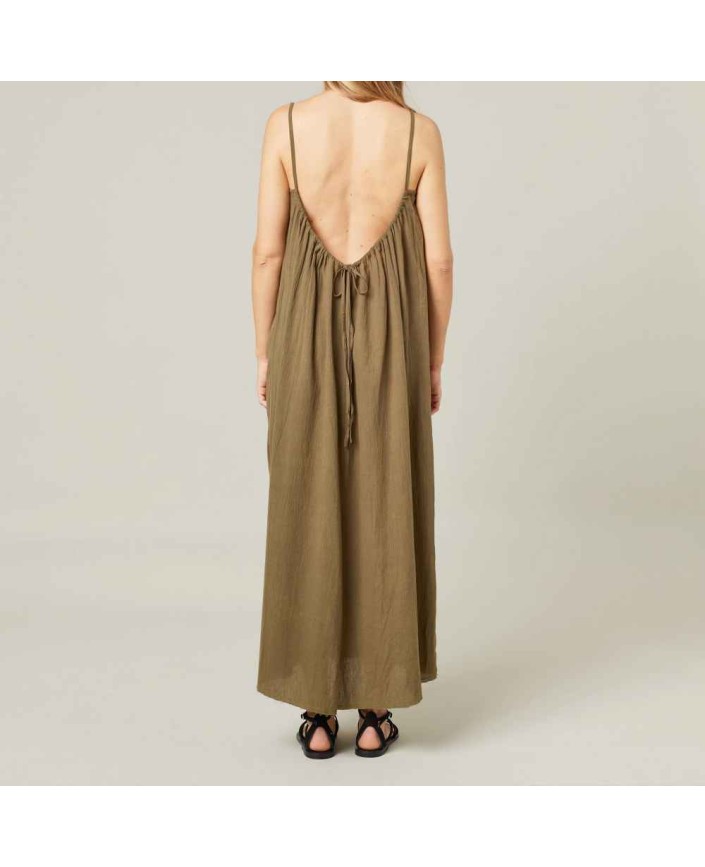 Robe palm beach kaki - Maison saint julien