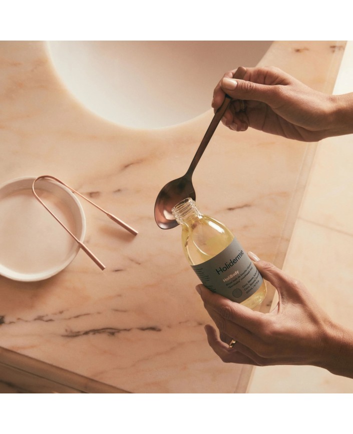 Bain de bouche en huile - Holidermie