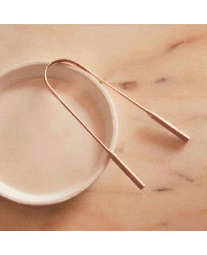 Gratte langue en cuivre - Holidermie