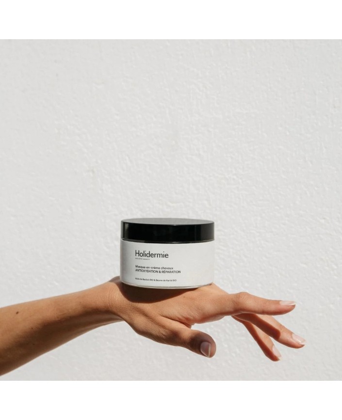 Masque en creme cheveux - Holidermie