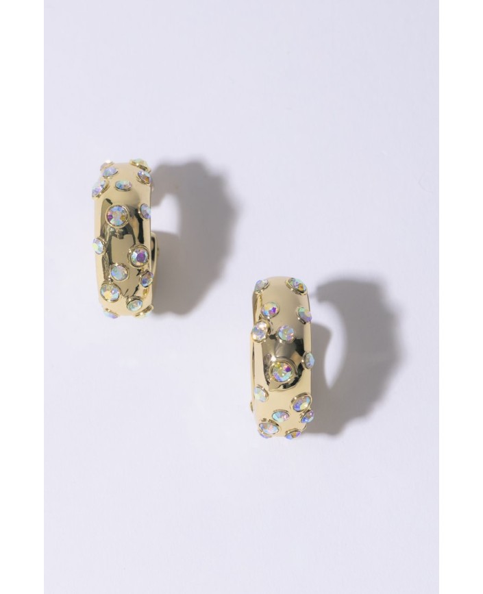 Creoles etoiles hoops - Pearl octopussy 2