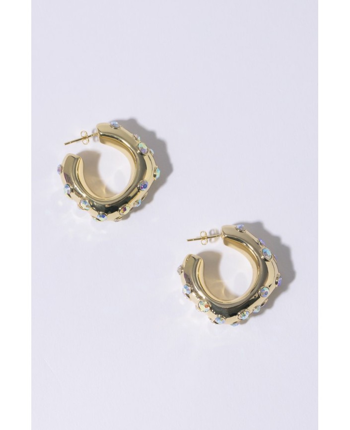 Creoles etoiles hoops - Pearl octopussy