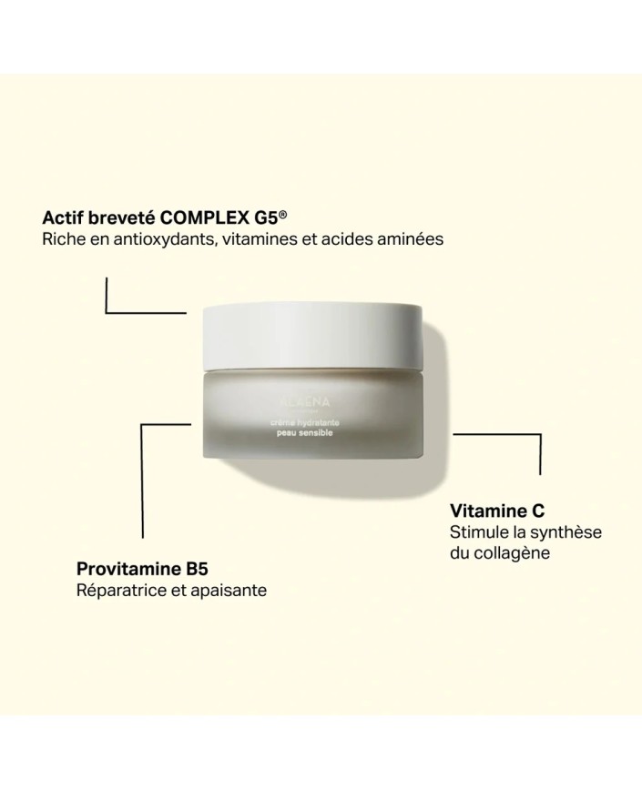 Creme hydratante peau sensible - Alaena 2