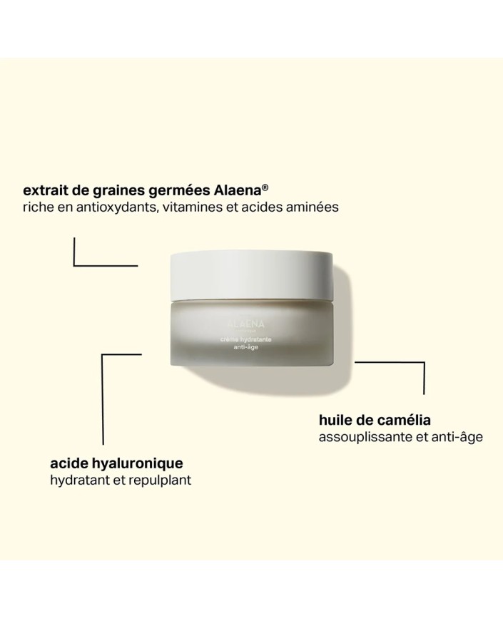 Creme hydratante anti age - Alaena 2