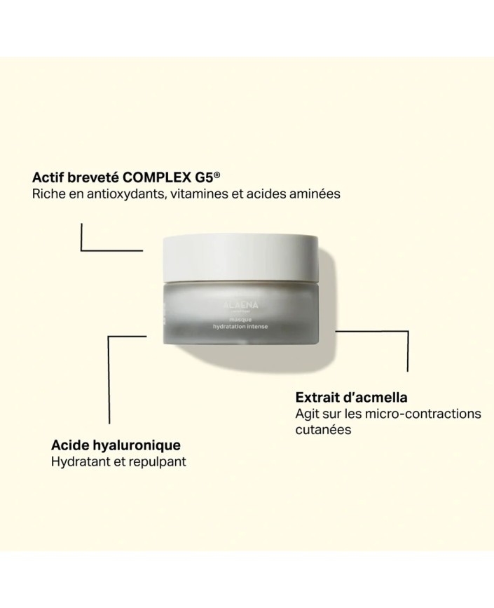 Masque hydratation intense - Alaena 2