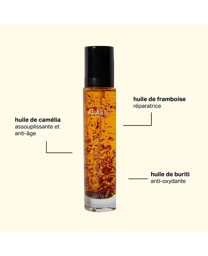 Huile nourrissante petales de - Alaena 2