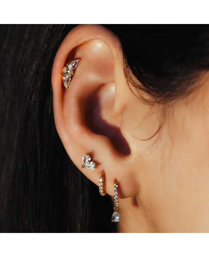 Piercing garnier or - Pohesia 2