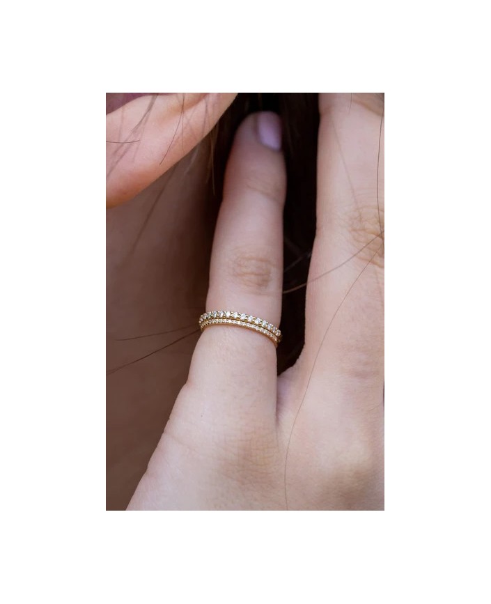 Anneau mini s/s fin 1mm - Acmee