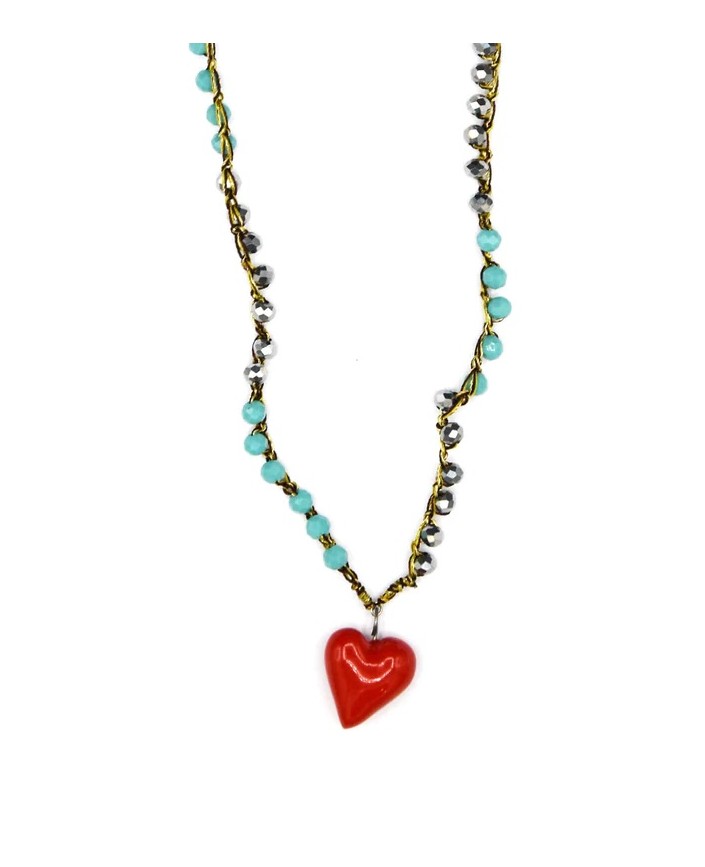 Collier collana 1di1 cuoricino - Upuglia