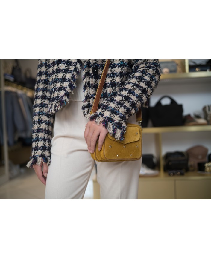 Sac cuir suede baby charly - Claris virot 2