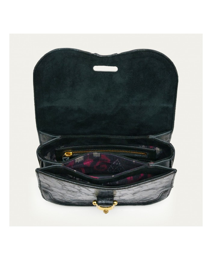 Sac cuir mini manon noir - Claris virot