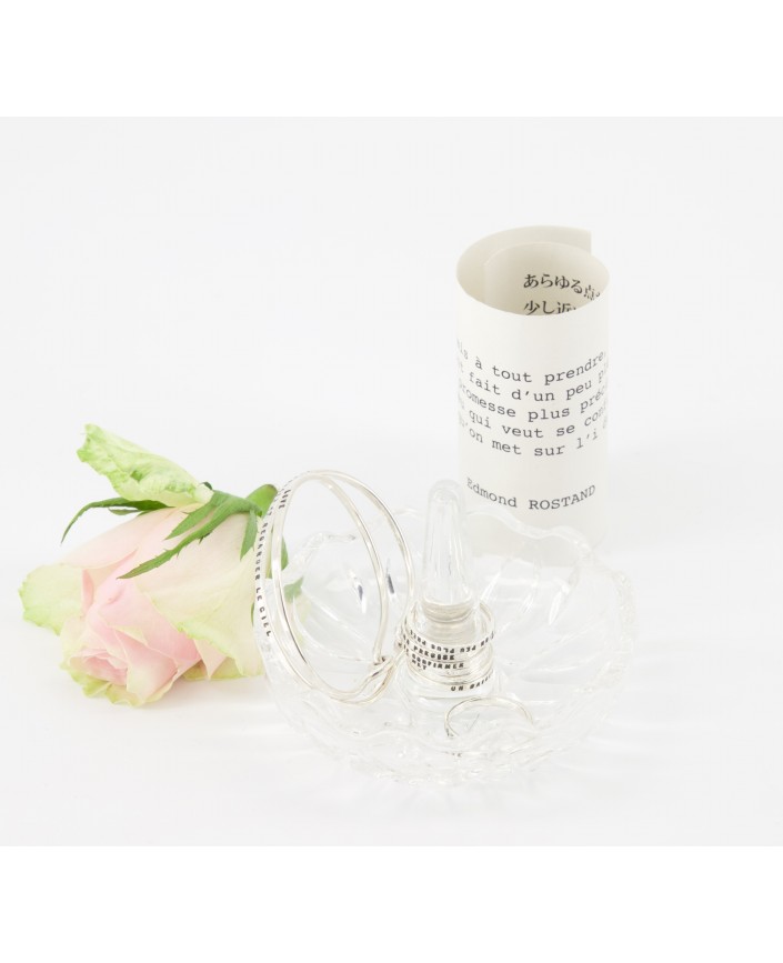 Bague edmond rostand un baiser - Serge thoraval 2