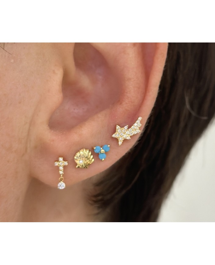 Boucle d oreille etoile - And...paris 2