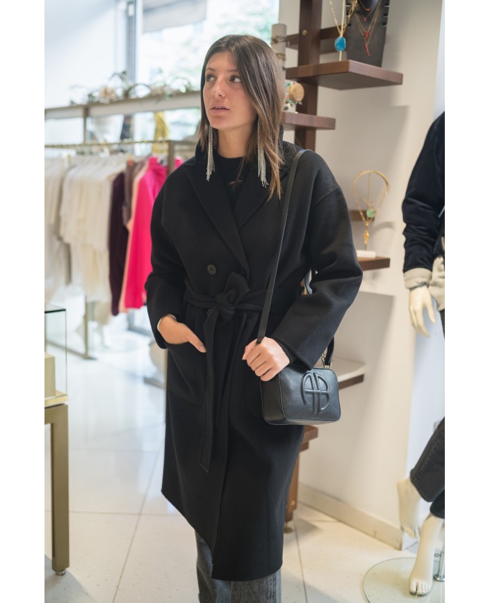 Manteau dylan black cashmere - Anine bing 2