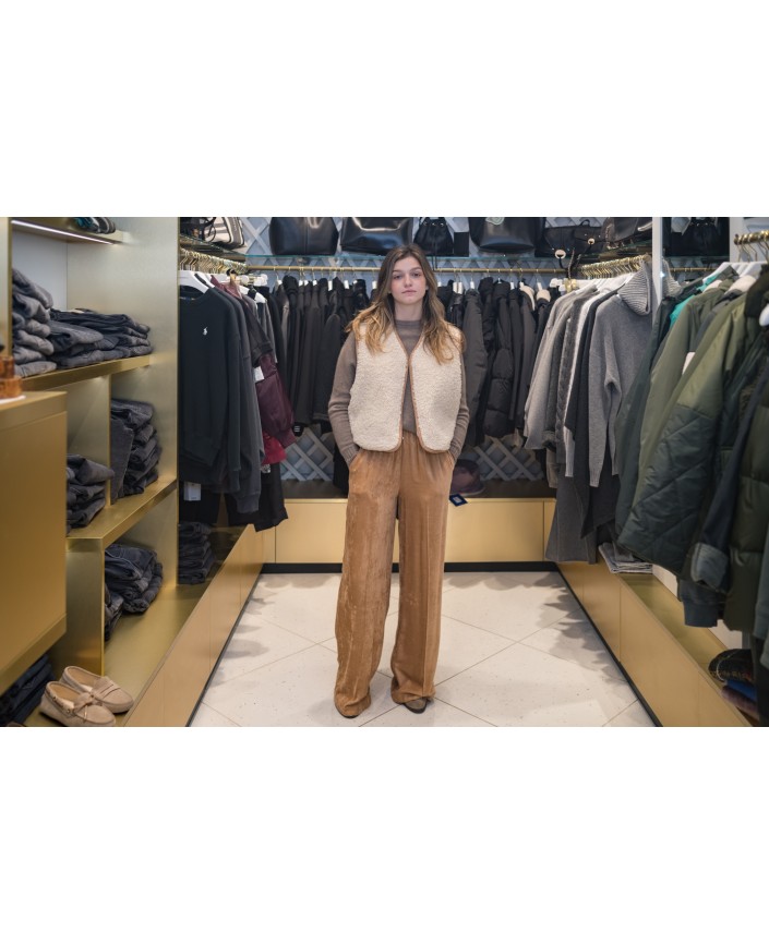 Veste eco-sherling and nylon - Forte forte