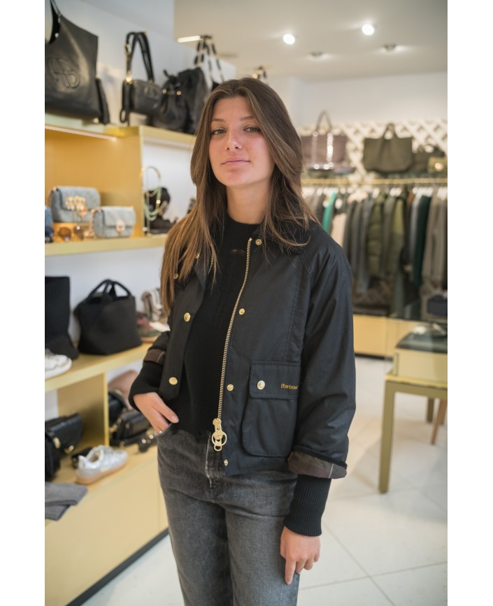 Veste cropped beadnell wax - Barbour 2