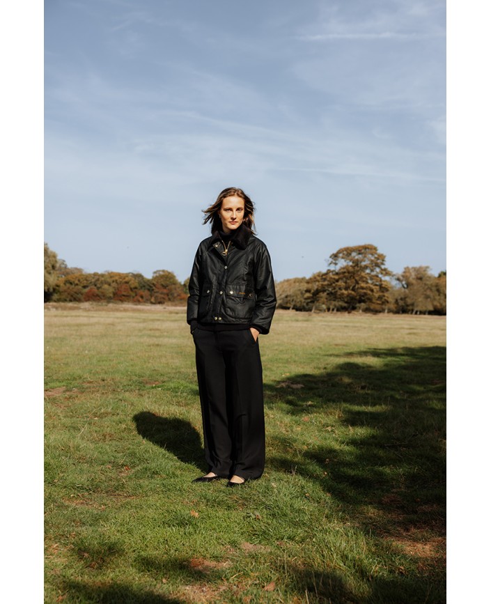 Veste cropped beadnell wax - Barbour