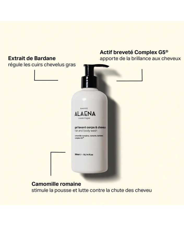Gel lavant corps et cheveux - Alaena 2