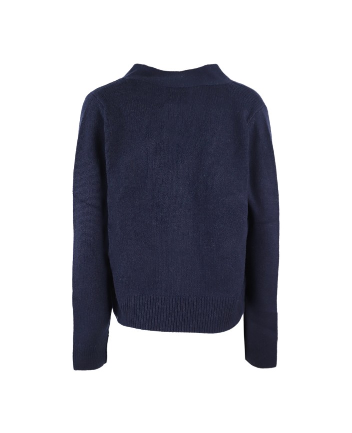 Cardigan sarah marine fonce - Kujten