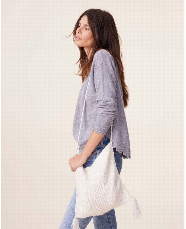 Pull mela gris chine - Kujten 2