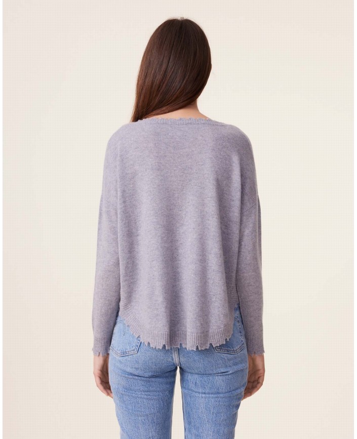 Pull mela gris chine - Kujten