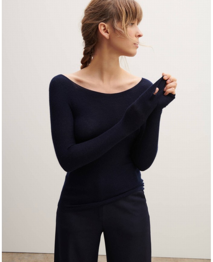 Pull ras de cou ultrafin - Bompard