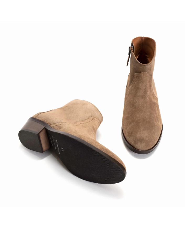 Bottines fiona 35 calf suede - Anonymous copenhagen
