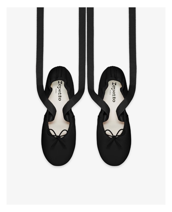 Ballerines sophia ruban noir - Repetto