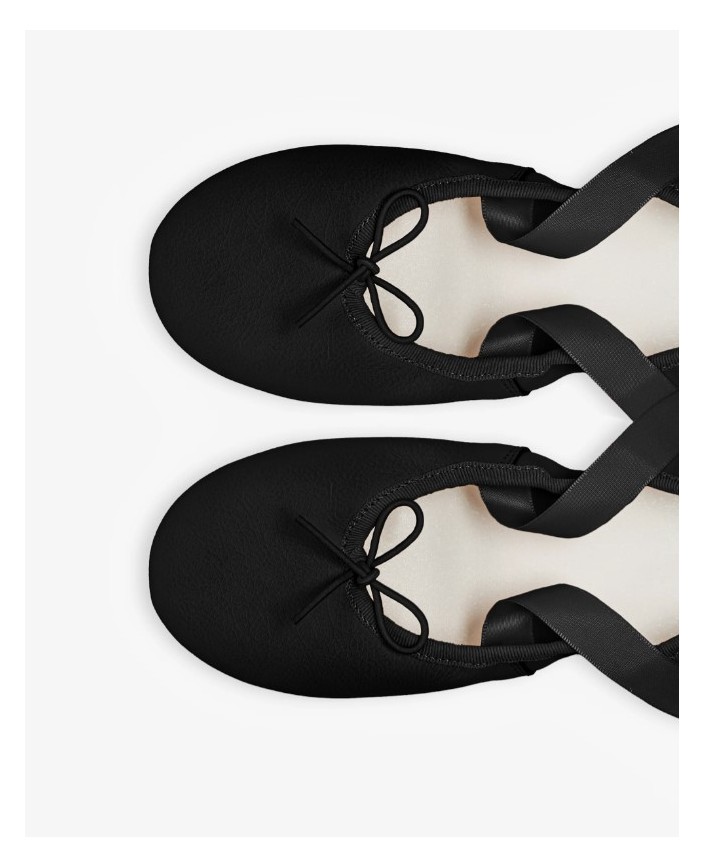 Ballerines sophia ruban noir - Repetto